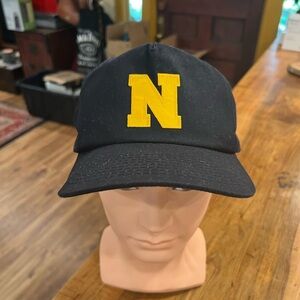 Unk Black Cap with Yellow N